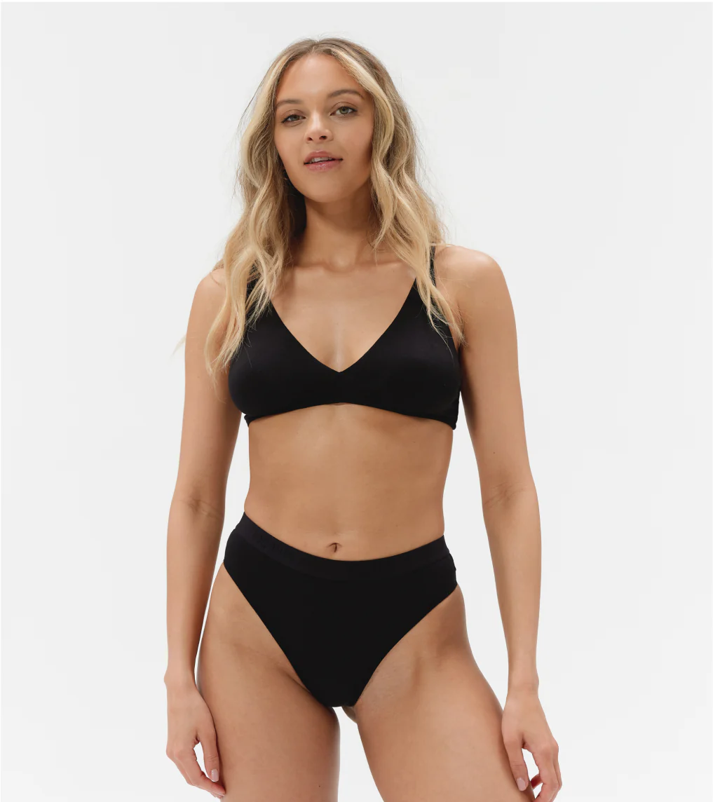 Active High-Rise - Recycled Nylon - Black - Image 3